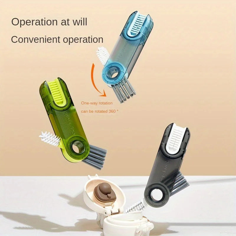 Solid Color Multifunctional Brush, Insulated Cup Brush, Cleaning Cup