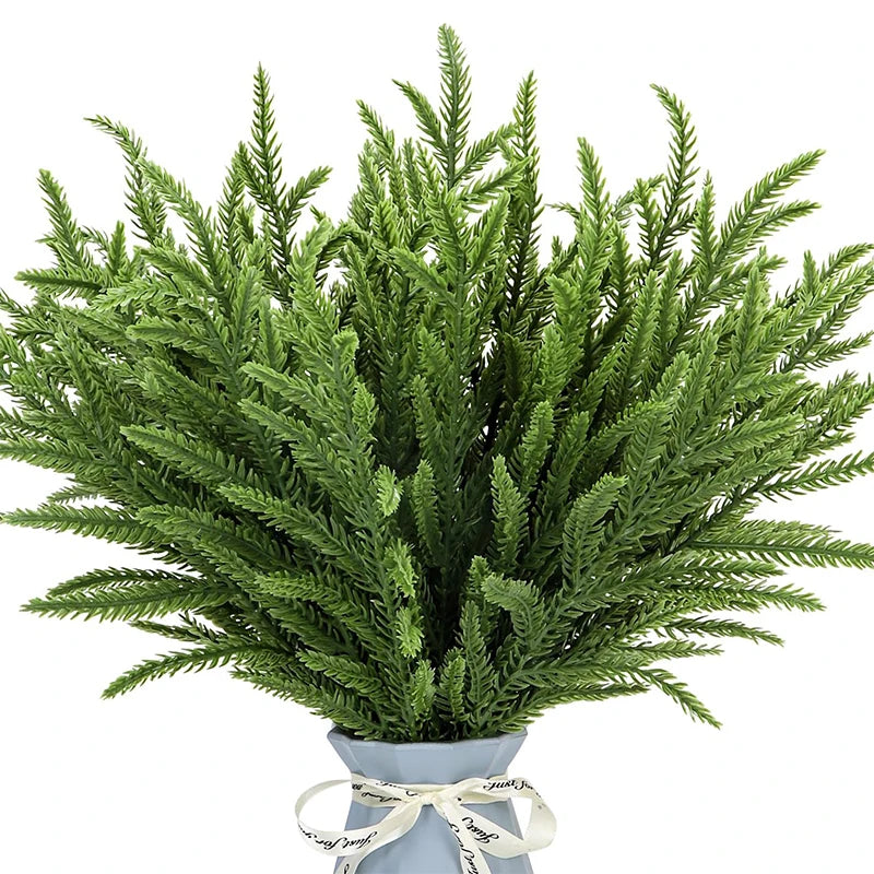 35cm Christmas Artificial Norfolk Pine Branches Faux