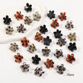 Mini Flower Hair Claw Clips Pack for Women Girl Cute Hair