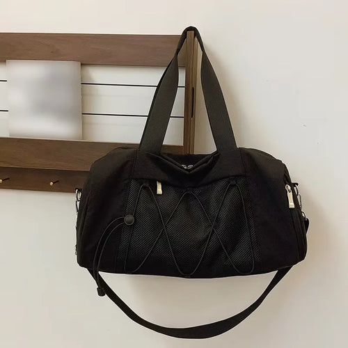 Large Women's Fitness Handbag Gym Sport Tote Bag Dry Wet Swimming