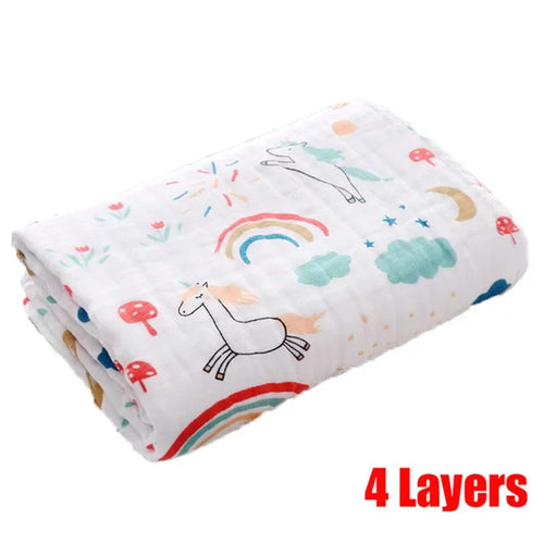 Baby Bath Towel Newborn Bathrobe Cotton Swaddle Blanket for Boy Girl