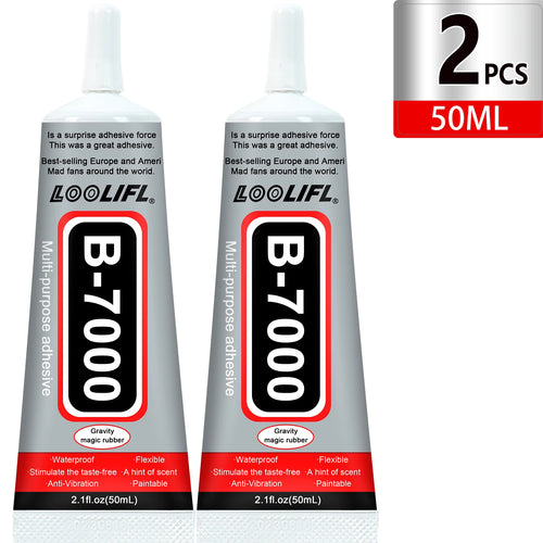 1-10Pcs Loolifl B-7000 Super Glue Safety Materials Epoxy Resin Repair