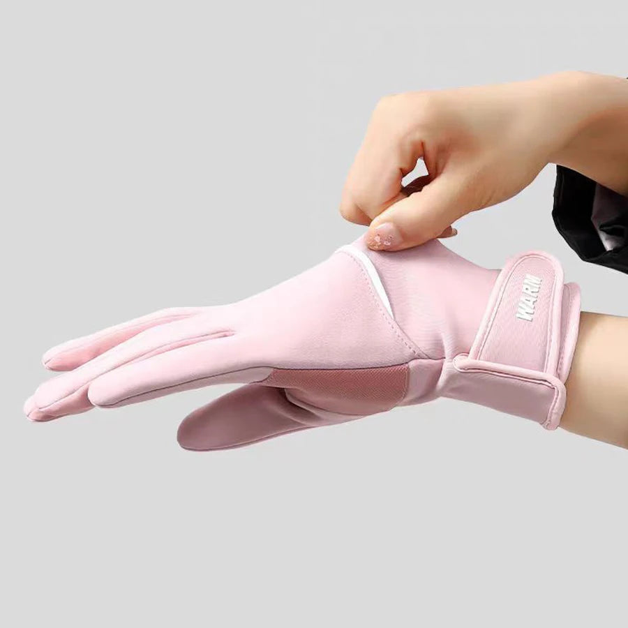Winter Women's Thermal Gloves Touchscreen Compatible Fleece Lined Full