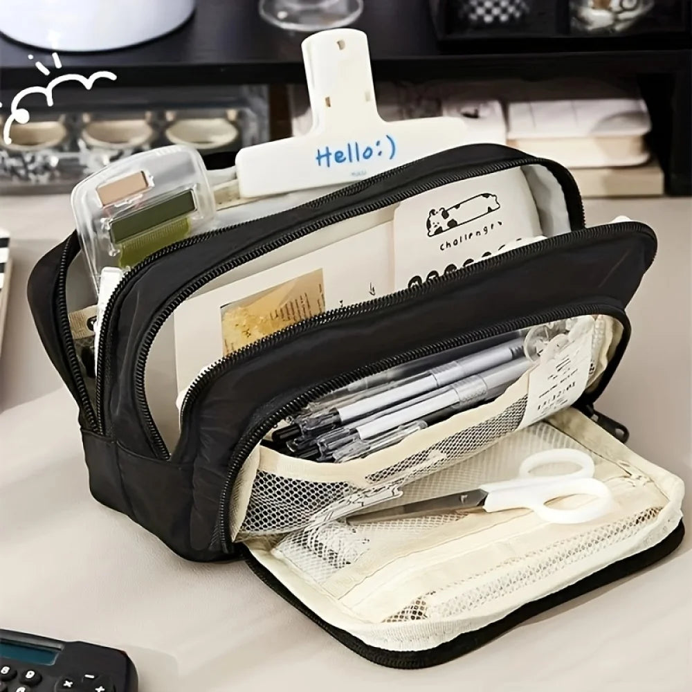 A Large-capacity Multi-layer Pencil Case, A Simple Multi-purpose