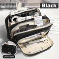 Kawaii Pencil Case 3 Layers Cute Pen Bag Large Capacity Korean