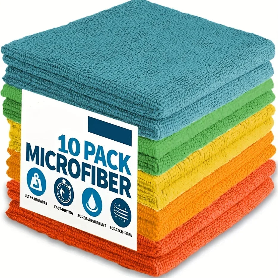 Microfiber Cleaning Cloth, Dishwashing Cloth Household Rag