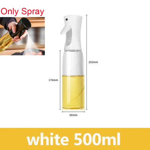 2in1 500ml Plastic Kitchen Oil Sprayer Spray Oil Olive Spray Bottle
