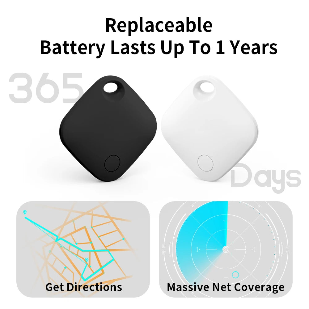 Android Smart Tag for Google Find Hub 90dB Loud Sound Replaceable