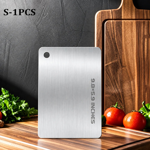304 Stainless Steel Kitchen Cutting Boards Double Sided Multipurpose