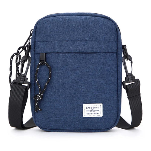 Shoulder Bag Oxford Cloth Casual Men's Satchel Small Square Bag