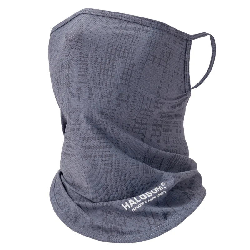 Thin Breathable Quick-dry Outdoor Face Mask Sun Protection Summer Ice