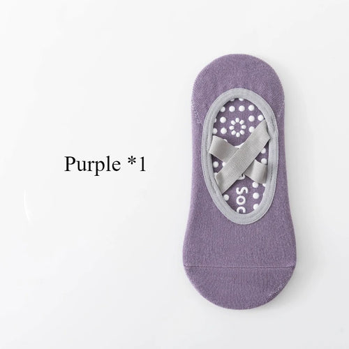 Professional Women Yoga Socks Silicone Anti-Slip Ballet
