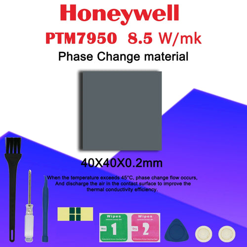 Honeywell PTM7950 Phase Change Pad 8.5W/mk Thermal Grease Material