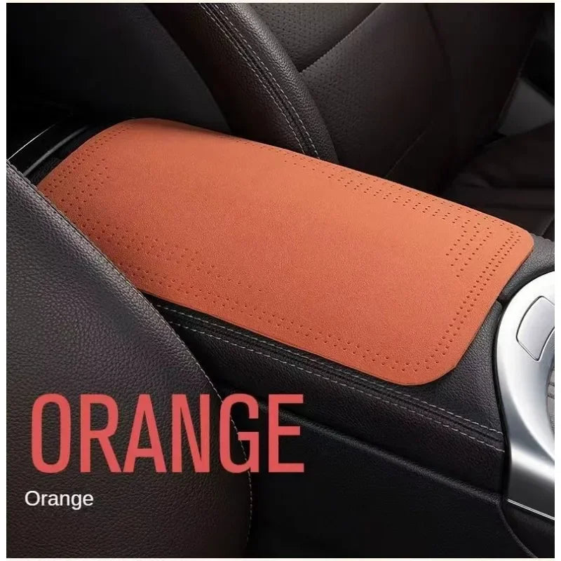 Car armrest cushion Car center armrest cover plush four seasons