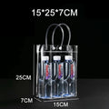 Clear Plastic Gift Bags with Handle Transparent Gift Bag