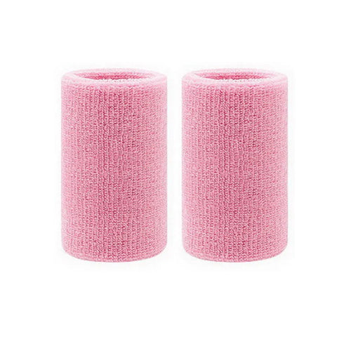 2 Pcs Towel Sports Wristbands Tennis Sweat Bands Wrist Guard