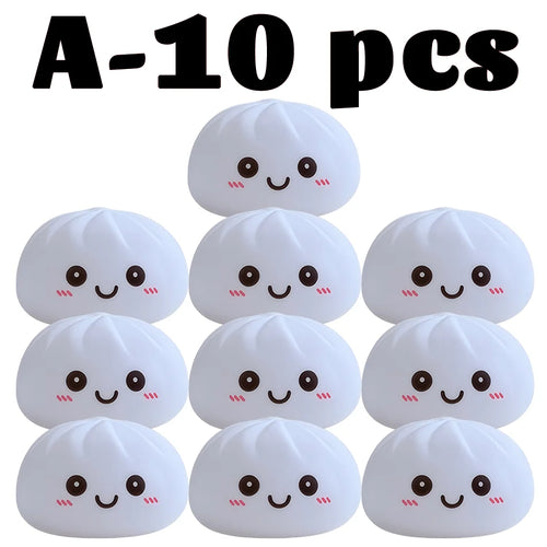 Dumpling Night Lights Glowing Dumplings Desktop Ornament Cute