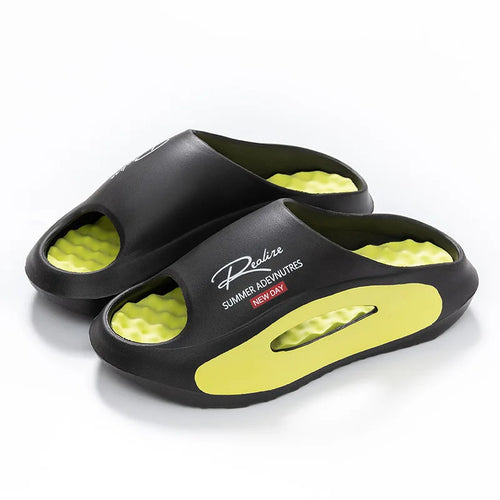 Men Leisure Slippers Women Summer House Shoes Soft EVA Anti-slip