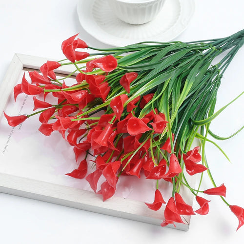 Artificial Flowers Bouquet 33cm Fake Flowers for Home Room Decor