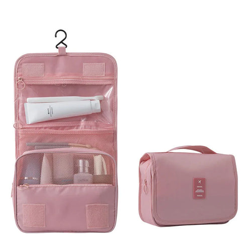 Travel Makeup Bag High Capacity Toiletries Storage Pouch Travel Make