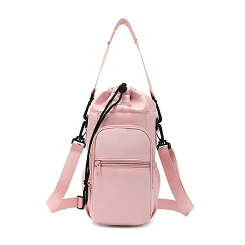 Portable Water Bottle Bag with Adjustable Strap Thermal Mugs Insulated