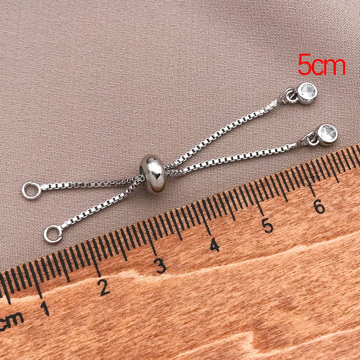 Mix 3pcs 18K Copper Plated Real Golden with Zirconium Pull-out