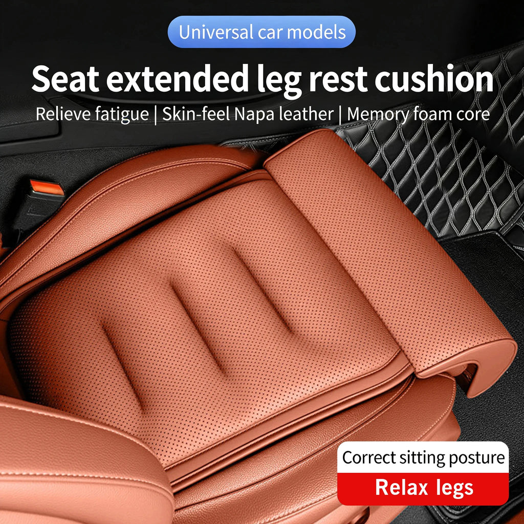 Car Seat Cushion With Leg Support Universal Car Seat Protection