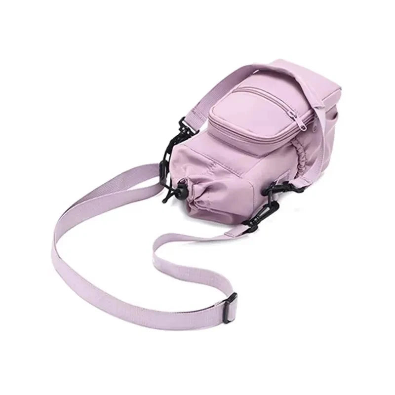 Portable Water Bottle Bag with Adjustable Strap Thermal Mugs Insulated