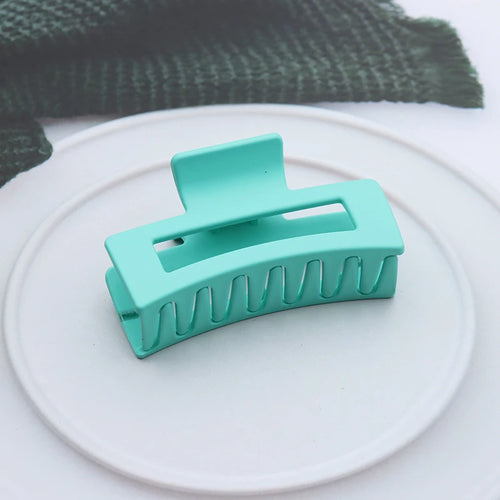 Korean Women Girls Plastic Hair Claws Hair Clips Headwear Large Size
