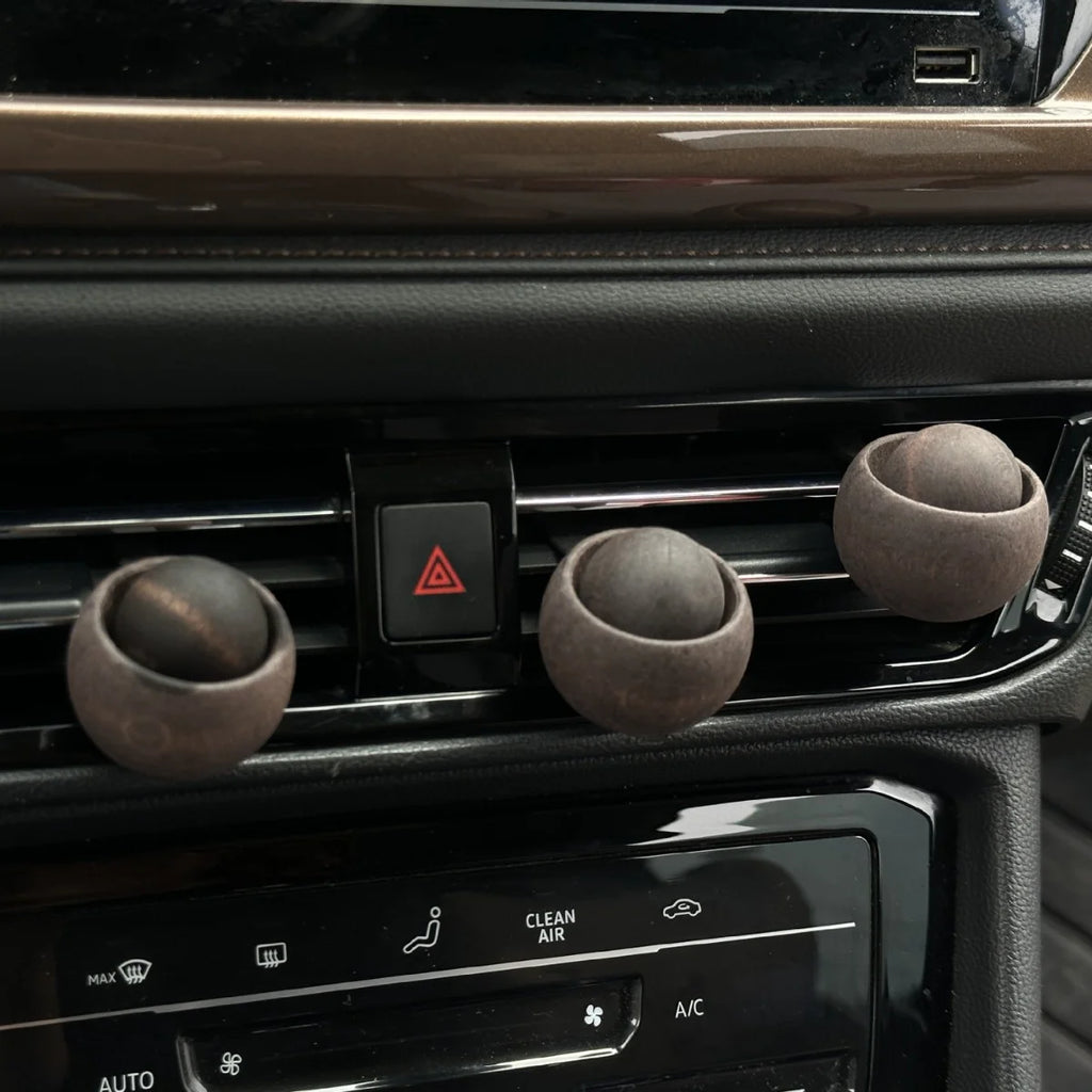 Mini Wooden Aroma Diffuser For Car And Home Natural Fragrance