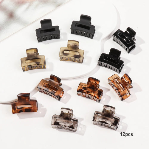 Mini Flower Hair Claw Clips Pack for Women Girl Cute Hair
