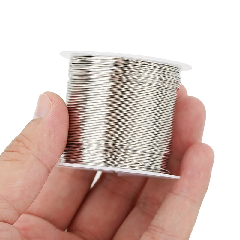1roll Stainless Steel 0.2 0.3 0.4 0.5 0.6 mm Beading Wire Line Thread
