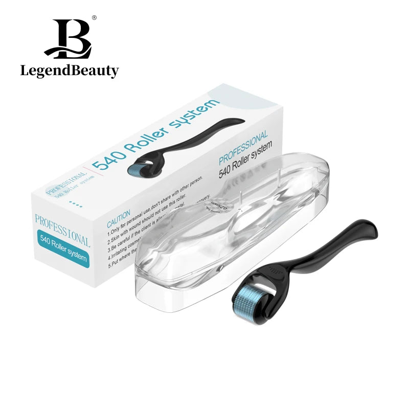 Professional Microneedle Derma Roller 540 Roller Beauty Skin Care Tool