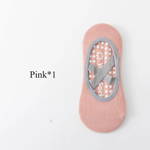 Professional Women Yoga Socks Silicone Anti-Slip Ballet