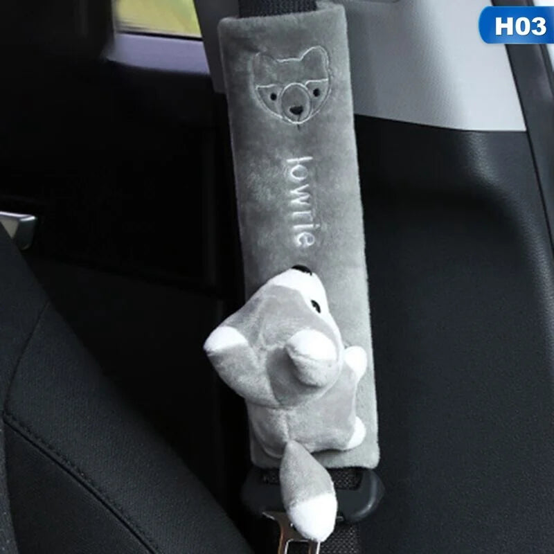 Cute Animal Car Seat Belt Pads Universal Car Seat Shoulder Strap Pad