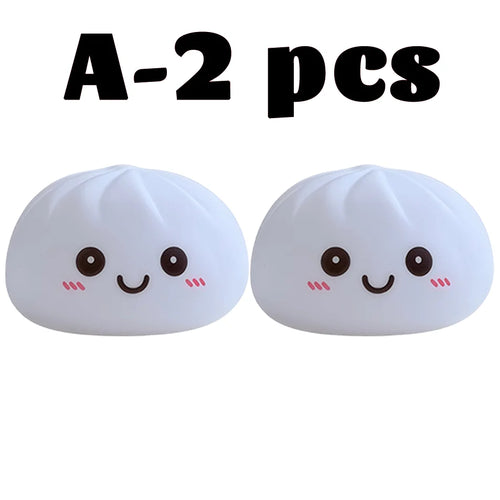 Dumpling Night Lights Glowing Dumplings Desktop Ornament Cute