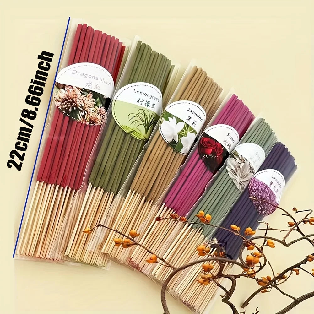 6 Sets of Approximately 126 High-Quality Aromatherapy Sticks