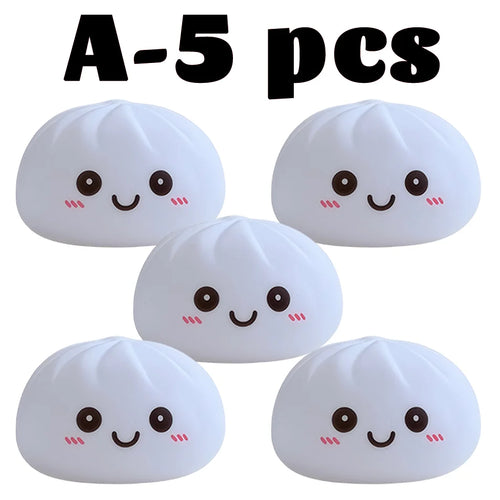 Dumpling Night Lights Glowing Dumplings Desktop Ornament Cute