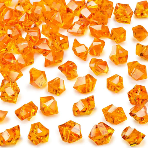 100pcs 11x14mm Crystals Plastic Gems Home Vase Decoration Multi