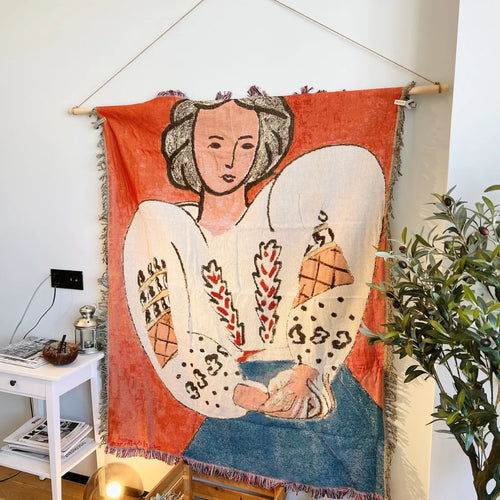 Henri Matisse French Artist Tapestry Blanket Sofa Throw Casual Bed