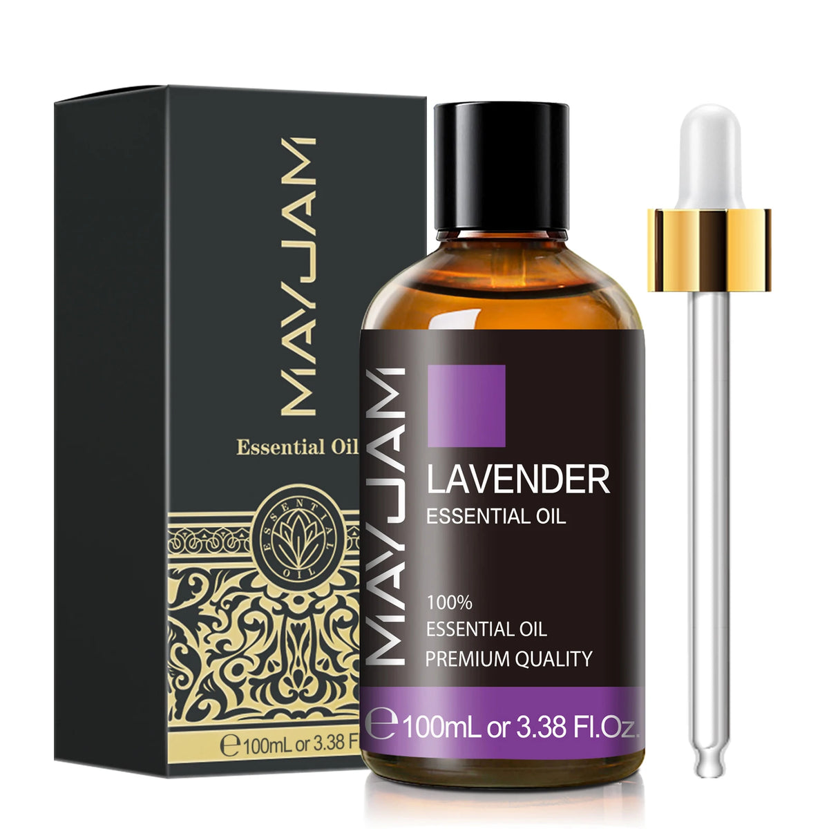 MAYJAM 100ML Essential Oil with Dropper Sandalwood Lavender