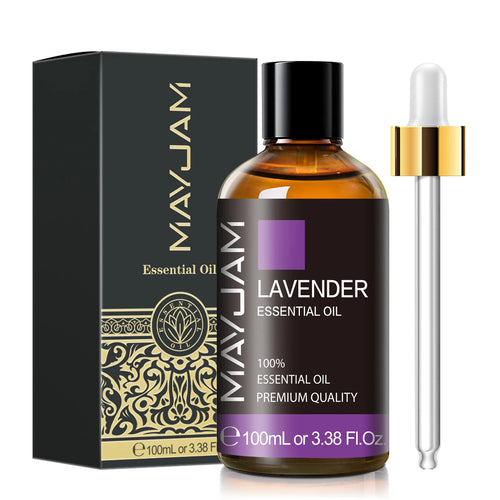 MAYJAM 100ML Essential Oil with Dropper Sandalwood Lavender
