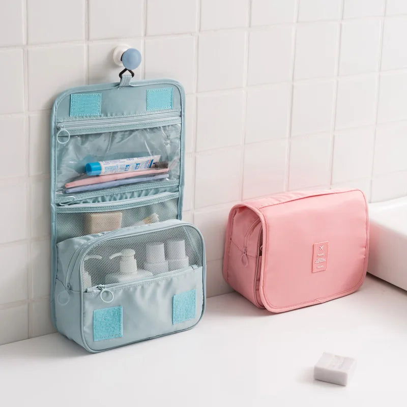 Portable Hook Toilet Bag Multi Functional Travel Waterproof Wear