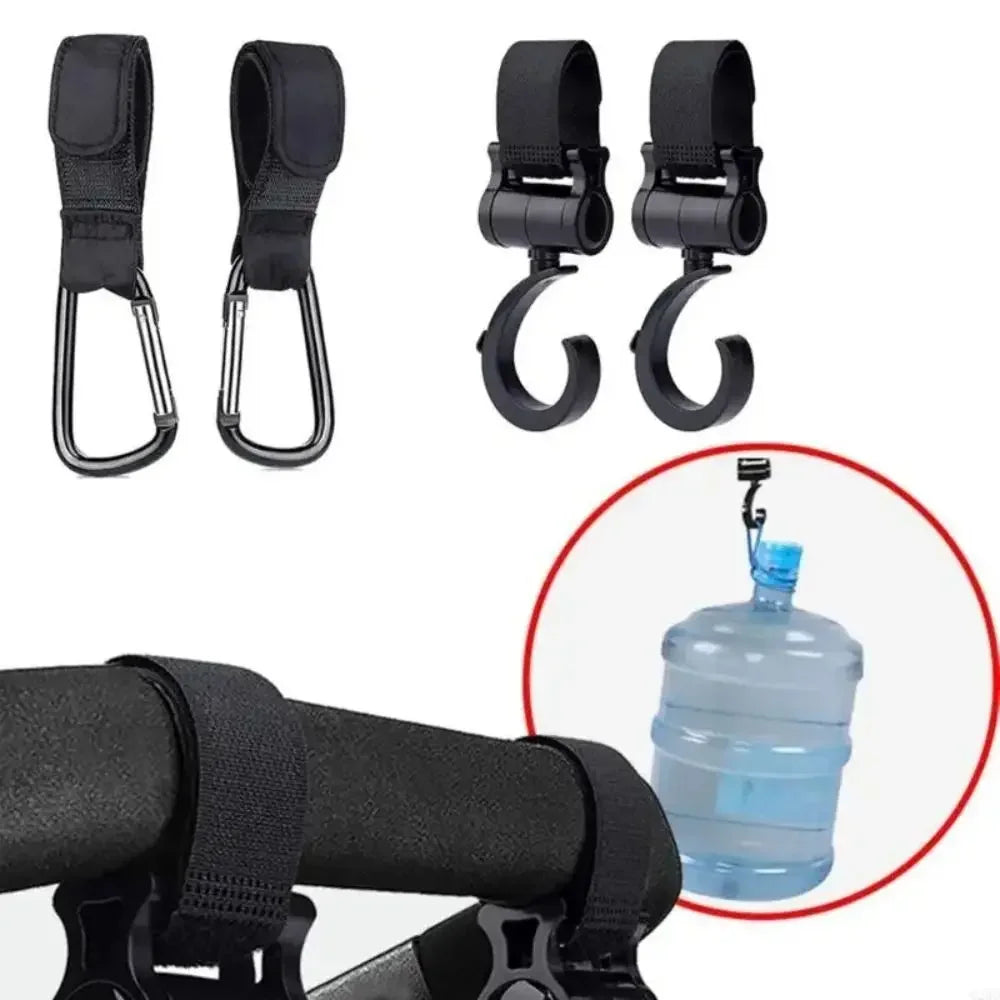 Baby Stroller Hooks Plastic Buckles Clips Carabiner Multifunction
