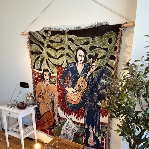 Henri Matisse French Artist Tapestry Blanket Sofa Throw Casual Bed