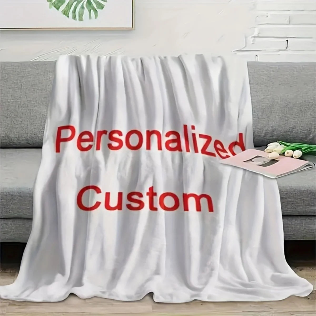 Create Your Own Personalized Blanket—a Soft, Cozy Throw Perfect for
