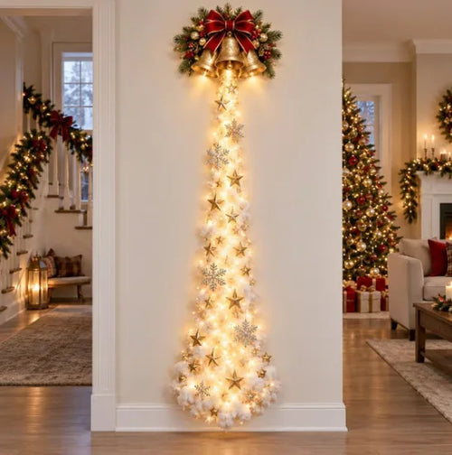 Christmas Magic Trail Wall Light-LED Glowing Christmas Scene Wall