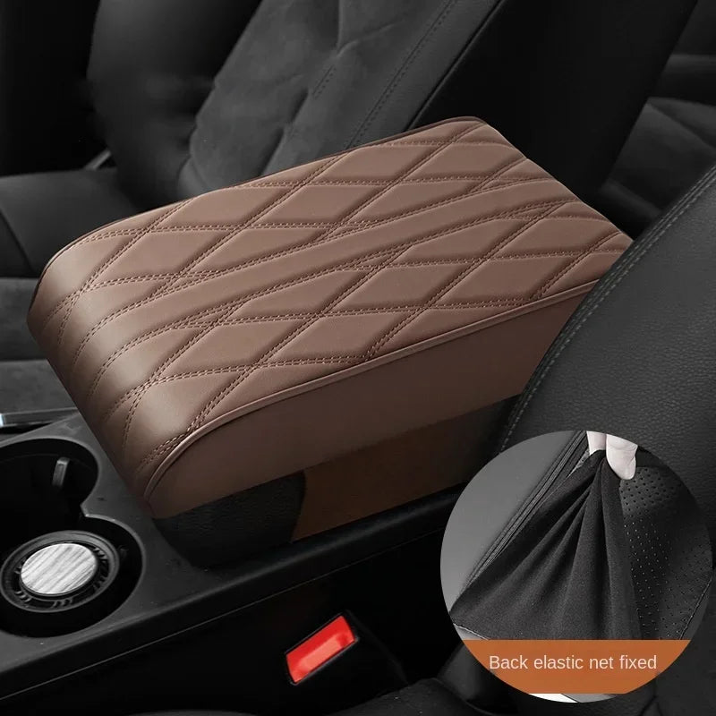 Car Armrest Mat Center Console Arm Rest Protection Cushion Wave