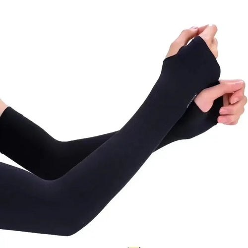 Summer Ice Silk Long Sleeves Anti-Sunburn Arm Cover Men Women Cuff New