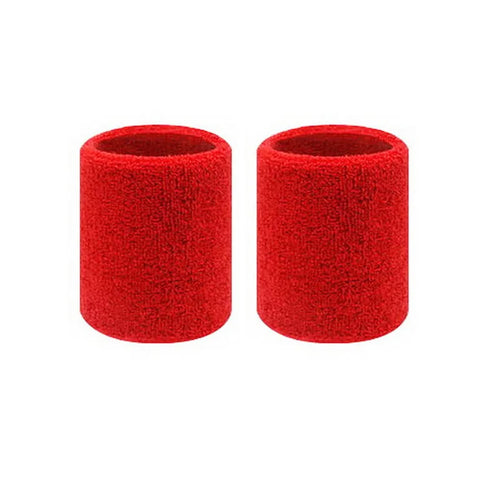 2 Pcs Towel Sports Wristbands Tennis Sweat Bands Wrist Guard